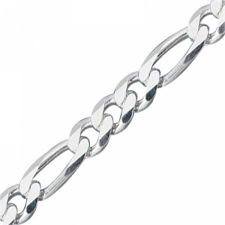 Lant argint 925 Figaro, Latime: 6,05 mm - LTU0039 [0]