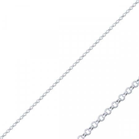 Lant zale rotunde argint 925 placat cu rodiu 70 cm - LTU0027 [0]