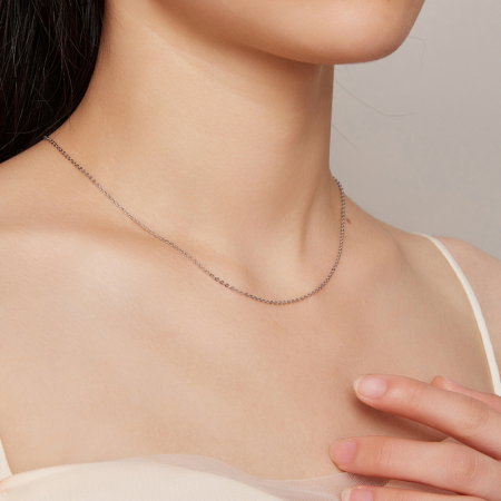 Lant argint ajustabil cu zale [7]