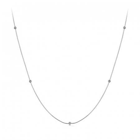 Lant argint cu bilute