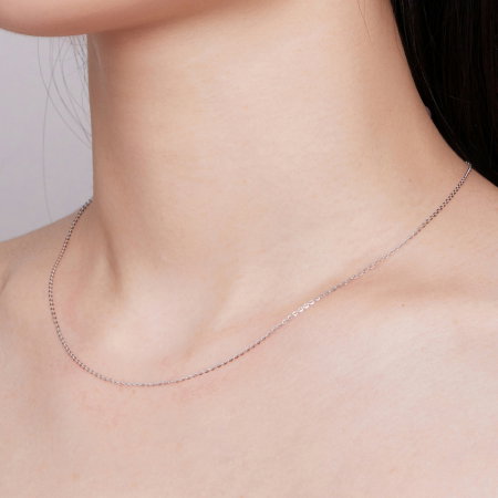 Lant argint cu zale ovale [4]