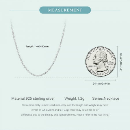 Lant argint cu zale ovale [11]