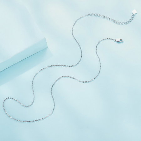 Lant argint cu zale ovale [2]