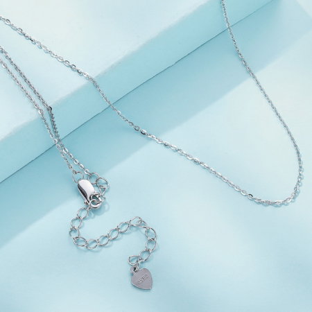 Lant argint cu zale ovale [5]