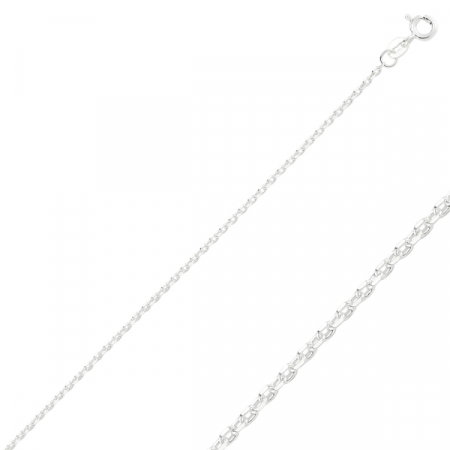 Lant argint model Forzentina zale ovale 1,9 mm [1]