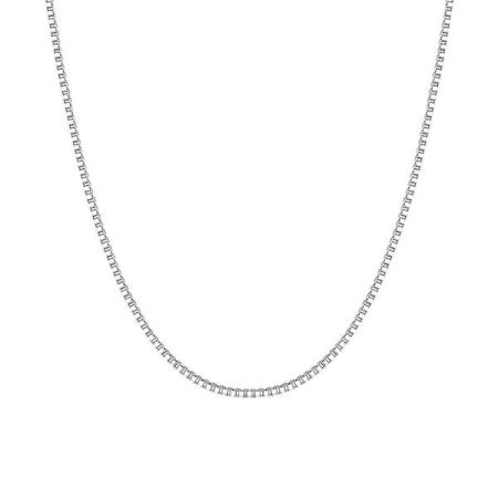 Lant argint reglabil model cubic