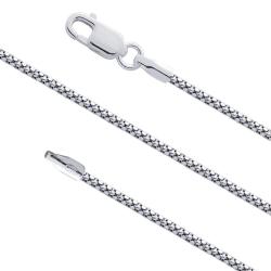 Lant argint 925 rodiat 1.6 mm grosime, model Coreana, LSX0003 [0]