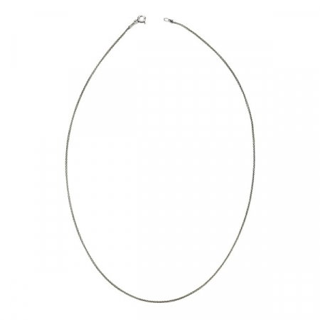 Lant argint spic de grau 70 cm [3]