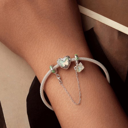 Lant de siguranta bratara cu fluturas [12]