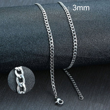Lant inox 3 mm, 50 cm [1]