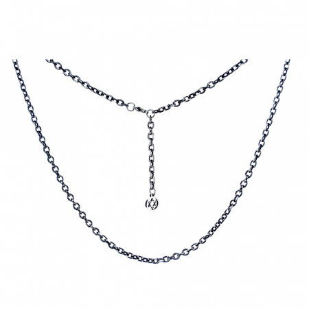 Lant inox argintiu 4,5 mm x 65+5 cm [7]
