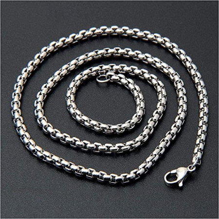 Lant inox cubic 4 mm si 60 cm [2]