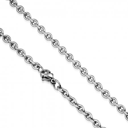 Lant inox cu zale ovale 60 cm si 2,5 mm LSL0134 [0]