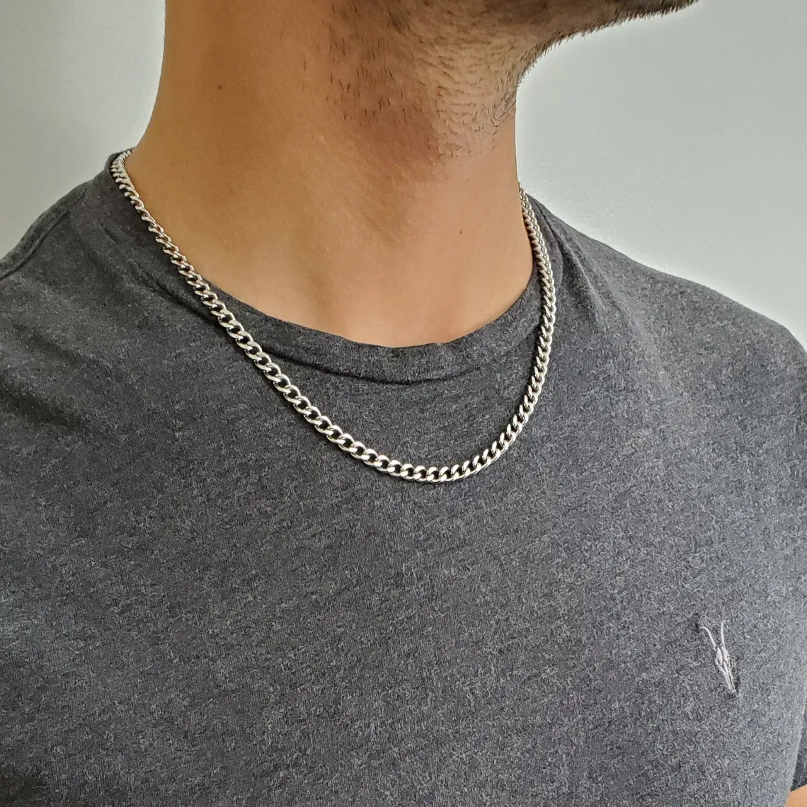 Lant inox cubanez de 5 mm