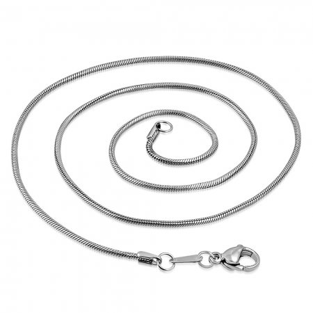 Lant inox model sarpe 1,5 mm si 45 cm [3]