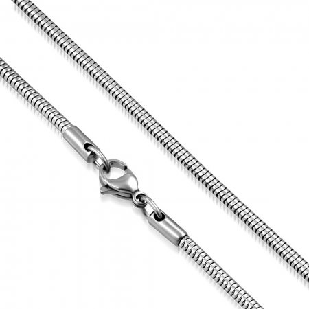 Lant inox model sarpe 2,4 mm si 62 cm LSL0304 [0]