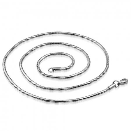 Lant inox model sarpe 2,4 mm si 62 cm LSL0304 [1]