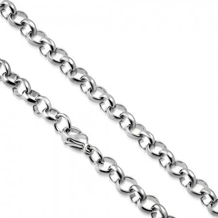 Lant inox cu zale rotunde 60 cm lungime si 4 mm LSL0021 [0]