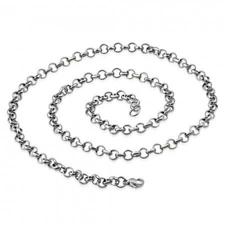 Lant inox cu zale rotunde 60 cm lungime si 4 mm LSL0021 [1]