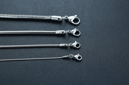 Lant inox sarpe 3 mm, 60 cm [3]