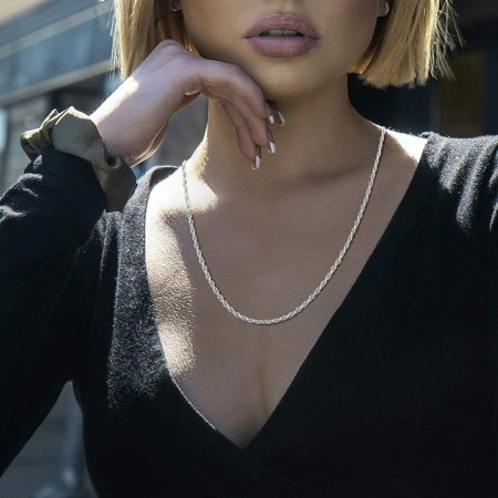 Lant inox tip franghie de 3 mm [2]