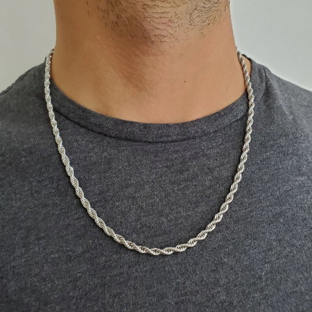 Lant inox tip franghie de 4 mm [5]