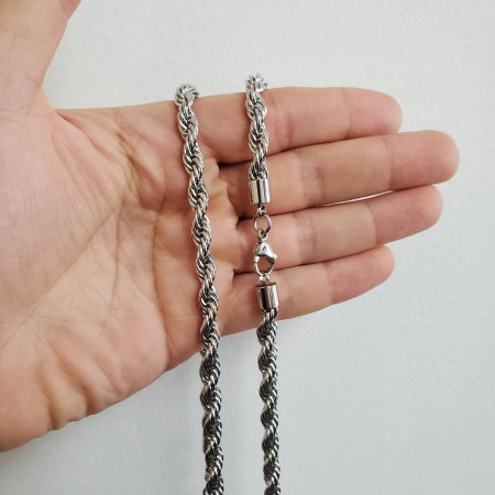 Lant inox tip franghie de 5 mm [4]