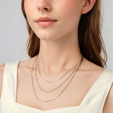 Lantisor argint sarpe [4]