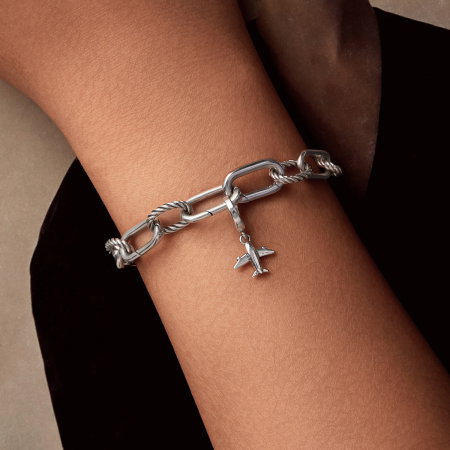 Pandantiv argint Avion – charm de calatorie [4]