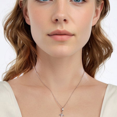 Pandantiv argint Avion – charm de calatorie [5]