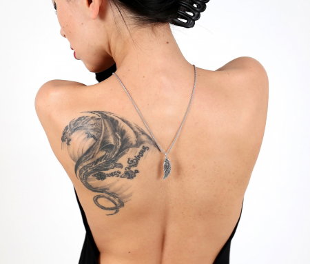 Pandantiv argint 925 aripa de inger protector - Be Protected [3]