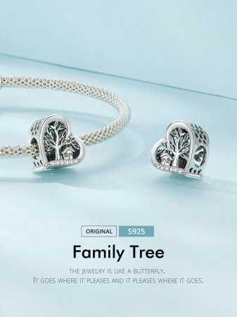 Pandantiv argint casuta cu copacul vietii [13]