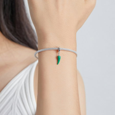 Pandantiv argint ardei iute rosu [1]