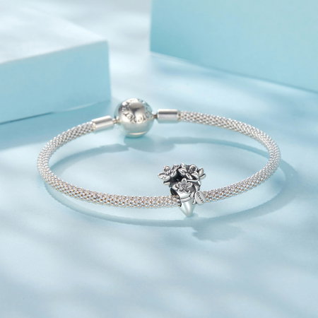 Pandantiv argint Buchet de Flori [5]