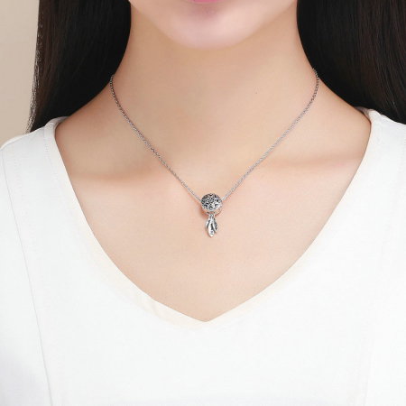 Pandantiv argint Bucura-te de Viata! [7]