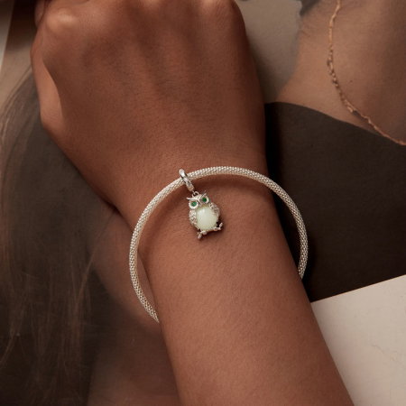 Pandantiv argint  bufnita luminoasa [15]