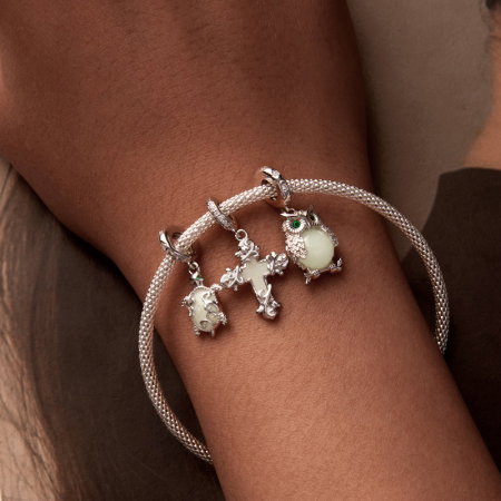 Pandantiv argint  bufnita luminoasa [13]