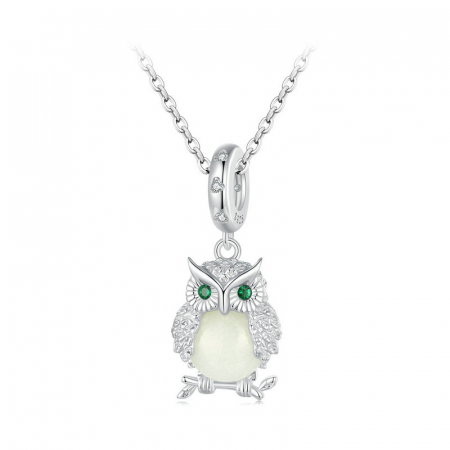 Pandantiv argint  bufnita luminoasa [17]