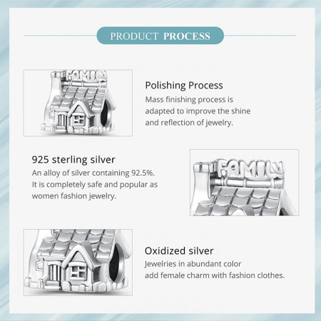 Pandantiv argint casa familiei [10]