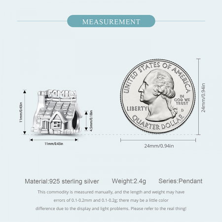 Pandantiv argint casa familiei [9]