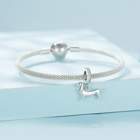 Pandantiv argint catel Teckel [4]