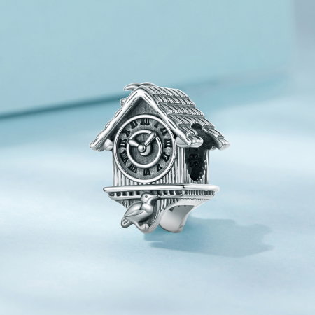 Pandantiv argint ceas cu cuc [3]