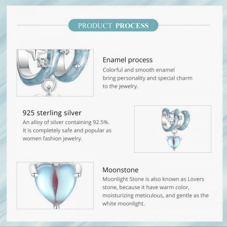 Pandantiv argint cer instelat [10]