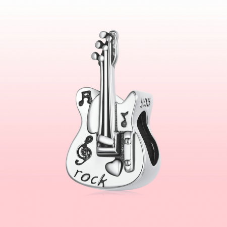 Pandantiv argint chitara bass [7]