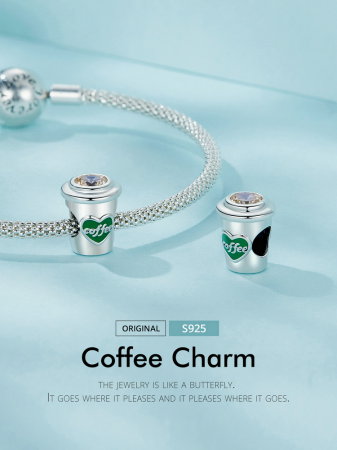 Pandantiv argint Coffee [10]