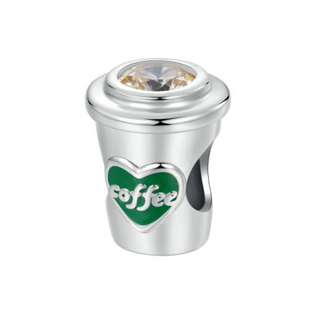 Pandantiv argint Coffee