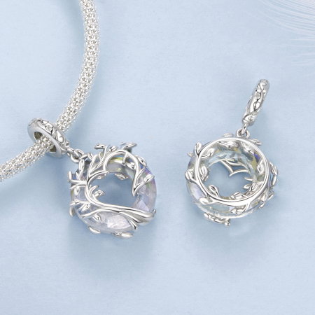 Pandantiv argint copacul vietii cu Zirconia [6]