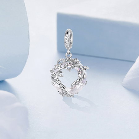 Pandantiv argint copacul vietii cu Zirconia [2]