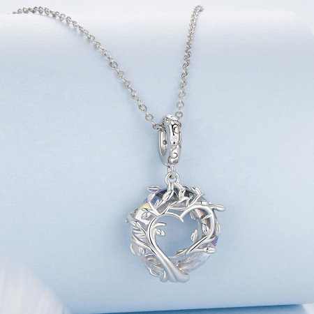 Pandantiv argint copacul vietii cu Zirconia [8]