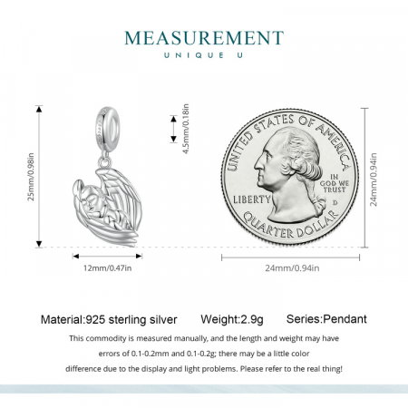 Pandantiv argint ingeras [8]